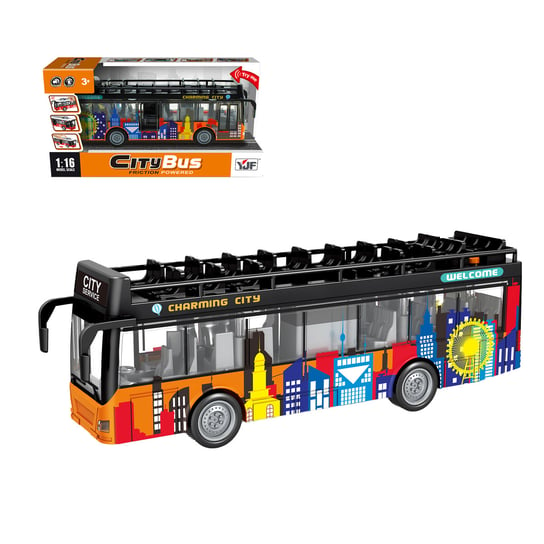 Autobus Piętrowy Światło I Dźwięk Zabawka Dla Dzieci Trifox