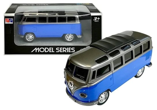 Autobus Resorak T1 z napędem Niebieski Lean Toys