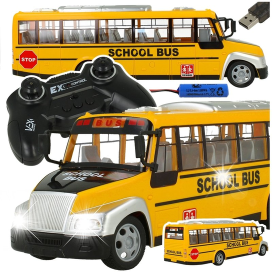 AUTOBUS SZKOLNY ZDALNIE STEROWANY JEŻDŻĄCY INTERAKTYWNY PILOT DLA ...