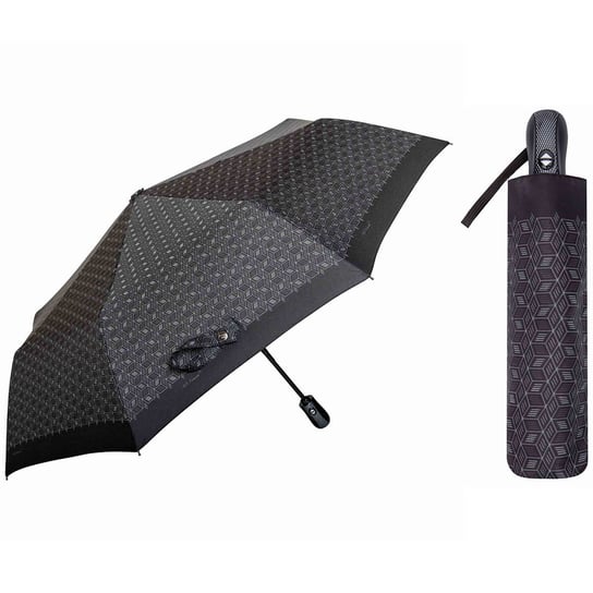 Automatyczna elegancka parasolka męska marki Parasol, w romby Parasol