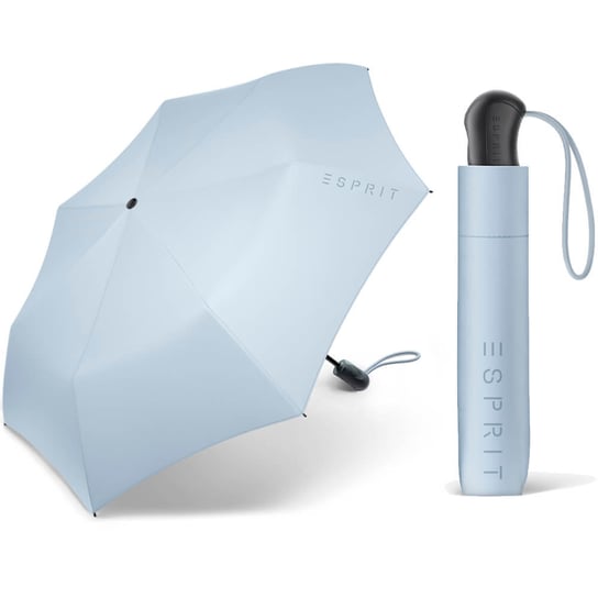 Automatyczna mocna parasolka damska Esprit, jasnoniebieski Esprit