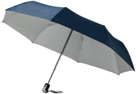 Automatyczny parasol 3-sekcyjny 21.5" KEMER - granatowy / szary KEMER