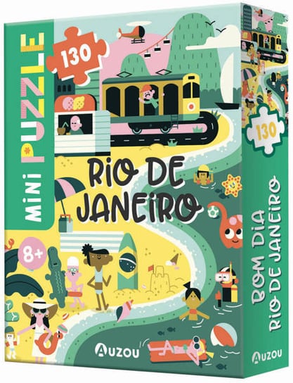 Auzou, puzzle, Bom dia Rio De Janeiro, 130 el. Auzou