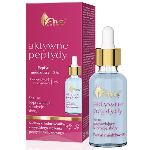 Ava Aktywne Peptydy Serum z peptydem miedziowym 3% - 30ml AVA