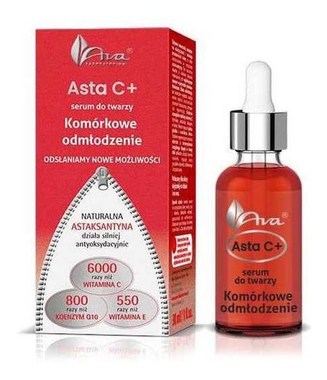 Ava, Asta C+, serum do twarzy Komórkowe Odmłodzenie, 30 ml AVA