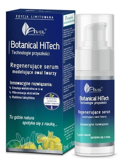 Ava Botanical HiTech Regenerujące serum do twarzy 30ml Ava Laboratorium