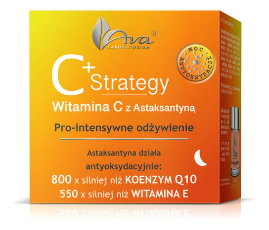 Ava, C+ Strategy, Krem do twarzy na noc Pro-intensywne Odżywienie, 50ml AVA
