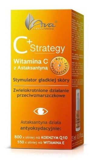 Ava, C+ Strategy, Krem pod oczy Stymulator Gładkiej Skóry, 15ml AVA