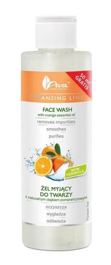 AVA Cleansing Line, żel myjący do twarzy, 200 ml AVA