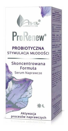 Ava, ProRenew, probiotyczna stymulacja młodości serum naprawcze, 15 ml AVA