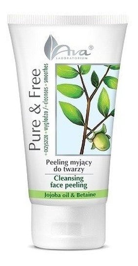 Ava Pure & Free peeling myjący do twarzy 150ml AVA
