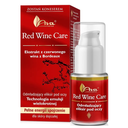 Ava Red Wine Eliksir pod oczy 15ml AVA