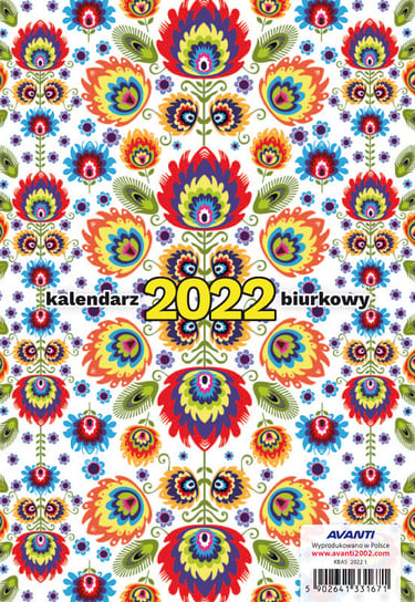 Avanti, Kalendarz 2022 KBA5 - Biurkowy A5 avanti