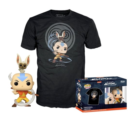 Avatar - Pop N° 534 - Aang (Glow In The Dark) + Tee (M) Funko