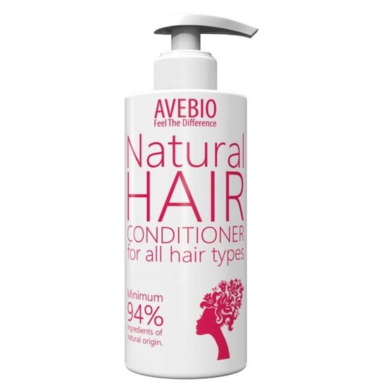 Avebio, Fell The Difference, odżywka do każdego rodzaju włosów, 200 ml AVEBIO