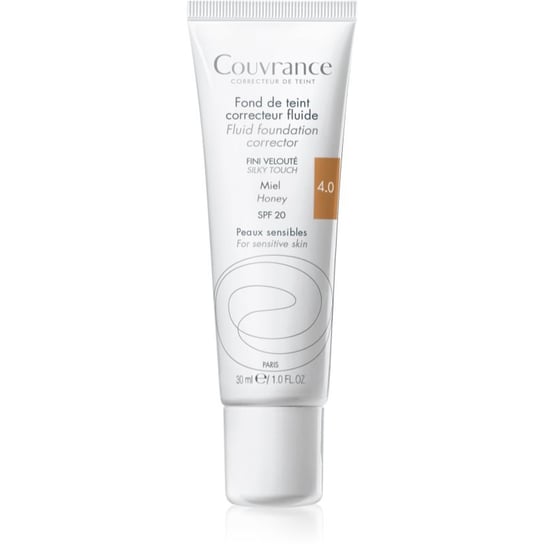 Avène, Couvrance, Podkład Kryjący W Płynie Spf 20 Odcień 4.0 Honey 30 Ml Avene