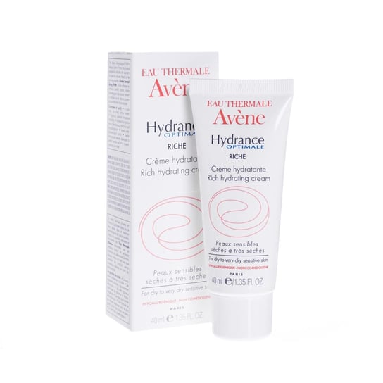 Avene, Hydrance Optimale, krem nawilżający do skóry wrażliwej, suchej lub bardzo suchej, 40 ml Avene