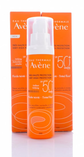 Avene, Sun, fluid koloryzujący skóra normalna i sucha, SPF 50+, 50 ml Avene