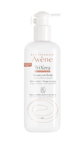 Avene Trixera Nutri-Fluid, bezzapachowy balsam do twarzy i ciała, 400 ml Pierre Fabre