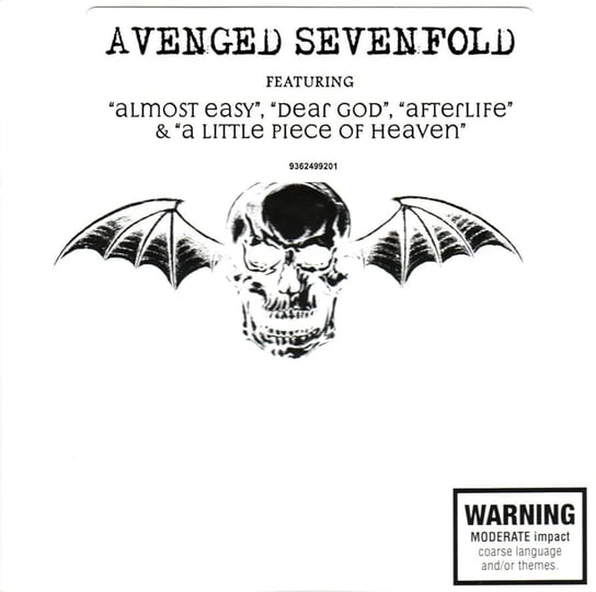 Avenged Sevenfold, płyta winylowa Avenged Sevenfold