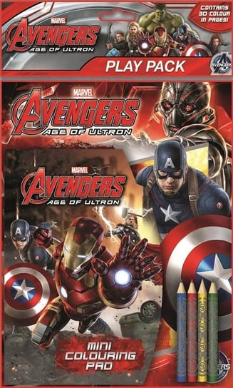 Avengers 2. Zestaw 2 kolorowanek z kredkami Opracowanie zbiorowe