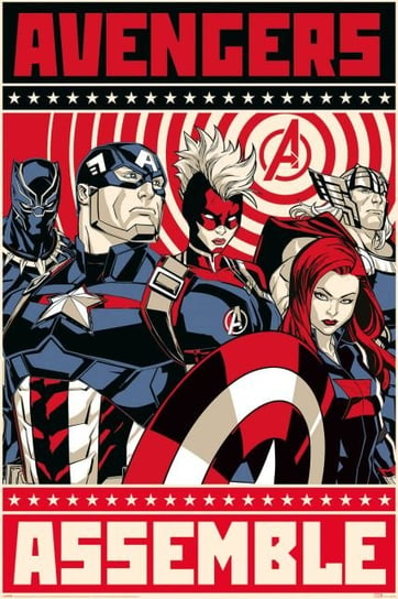 Avengers Assemble - plakat Avengers