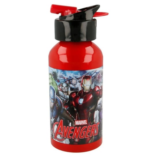 Avengers, Bidon aluminiowy z ustnikiem, 400 ml Avengers