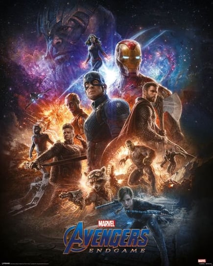 Avengers: Endgame From the Ashes - plakat 40x50 cm Marvel