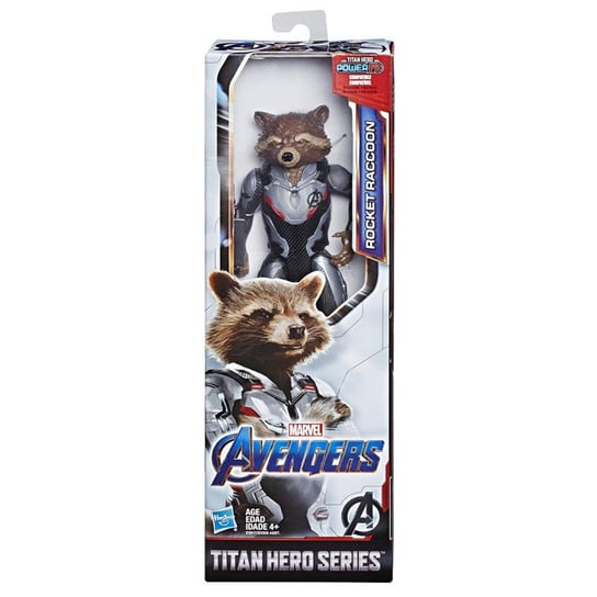 Avengers, figurka kolekcjonerska Titan Hero Movie Rocket Hasbro