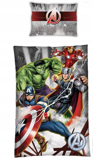 Avengers Hulk Marvel Komplet Pościeli 140X200 Aymax