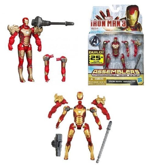 Avengers, Iron Man 3, figurka Mark-42 10 cm, A1781, Hasbro Hasbro