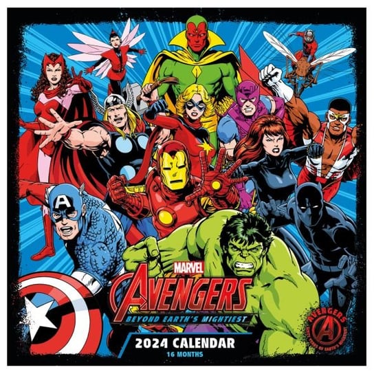 Avengers - Kalendarz 2024 Pyramid International