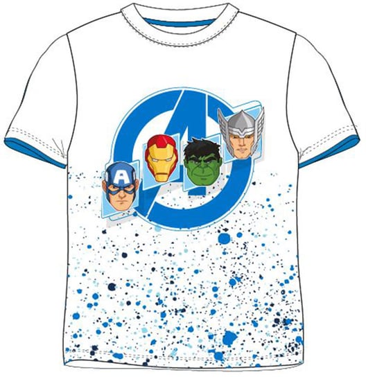 Avengers Koszulka Chłopięca T-Shirt Marvel R128 Avengers