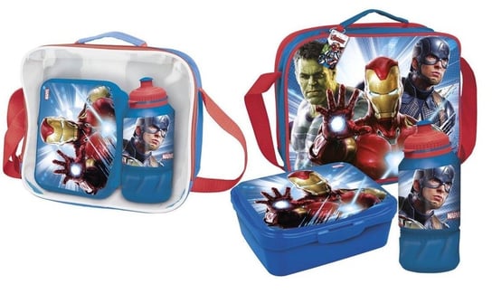 Avengers Marvel Śniadaniówka Torba Bidon Lunch Box Cerda