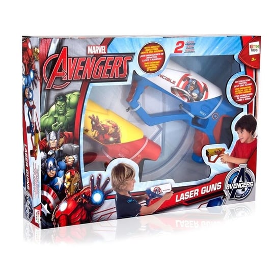 Avengers, pistolet Laser Blaster IMC Toys