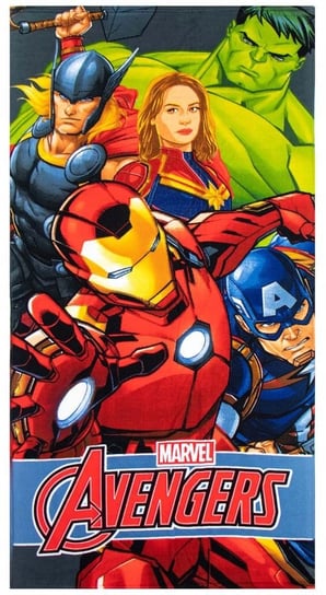 Avengers - Ręcznik Plażowy Kąpielowy 140X70Cm Marvel