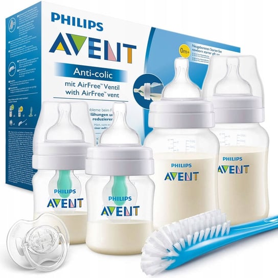 Avent, Zestaw startowy butelek, Anti-Colic Airfree Philips Avent