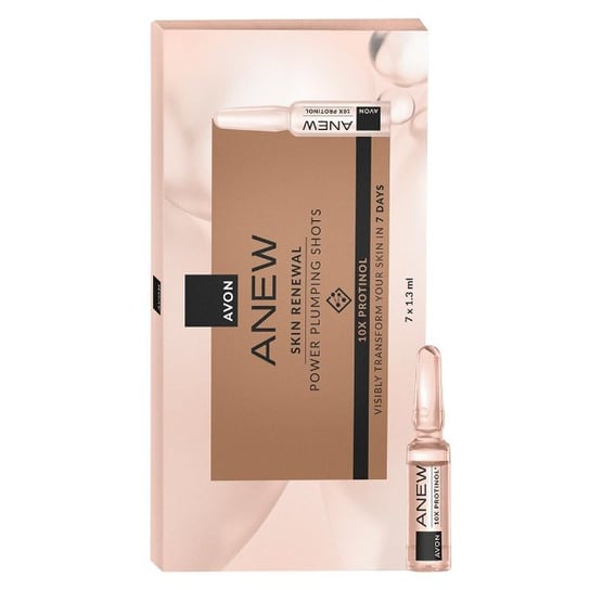 Avon Anew, Kuracja Odmładzająco - Wzmacniająca Protinol Ampułki Skin Renewal, 7x1,3ml AVON