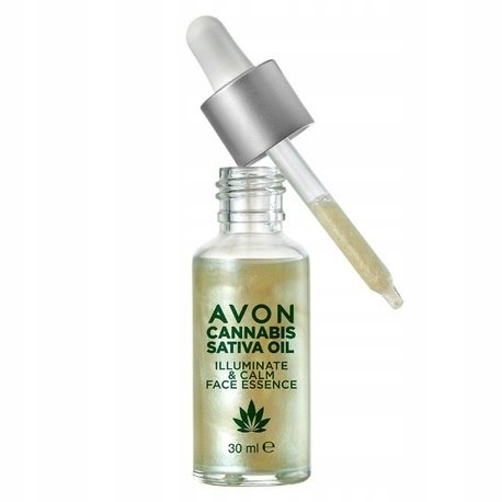 Avon Cannabis, Esencja do twarzy z olejem konopnym AVON