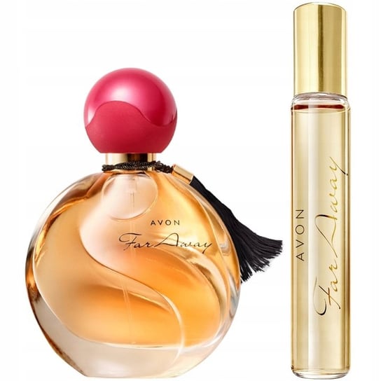 Avon, Far Away Original, Zestaw perfum, woda perfumowana, 50ml + perfumetka, 10ml AVON