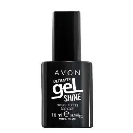 Avon Gel Shine Wzmacniający lakier nawierzchniowy Natural Curing Top Coat - 10ml Inny producent