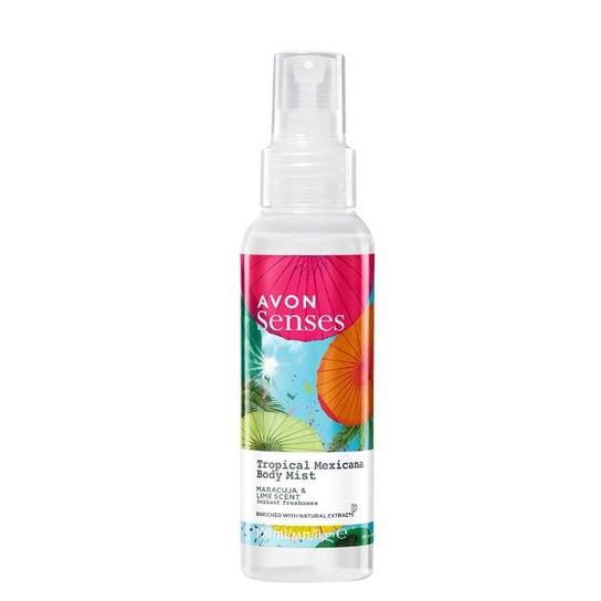 AVON Mgiełka do ciała Tropical Mexicana Senses – 100 ml AVON