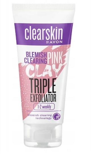 Avon, Peeling Do Twarzy Oczyszczający, Różowa Glinka Pink Triple, 75 Ml AVON