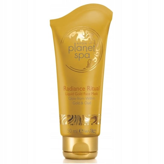 Avon Planet Spa, Radiant Gold, Rozświetlająca maseczka do twarzy peel-off, 50ml AVON