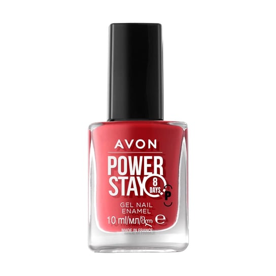 Avon Power Stay Supertrwały żelowy lakier do paznokci - The Red One - 10ml Inna marka