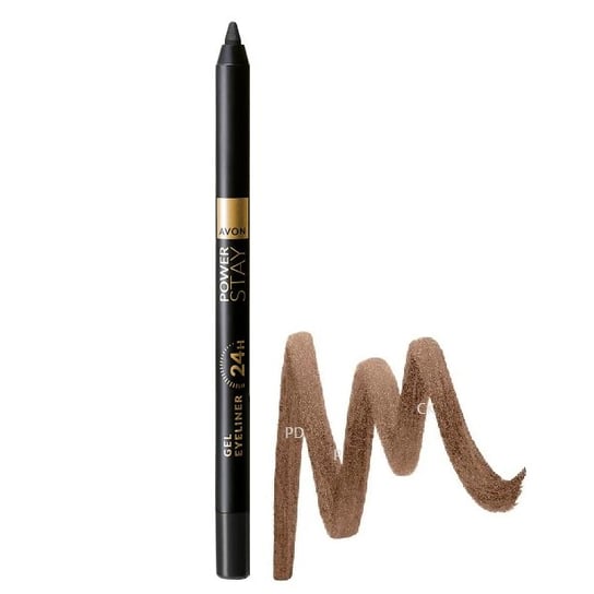 Avon Power Stay Wodoodporna żelowa kredka do oczu - Chocolate Brown Inna marka