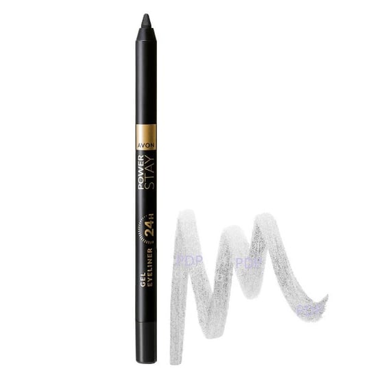 Avon Power Stay Wodoodporna żelowa kredka do oczu - Silver Shimmer Inna marka