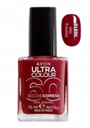 AVON szybkoschnący Lakier do paznokci 60 sekund DASHING RED Inna marka