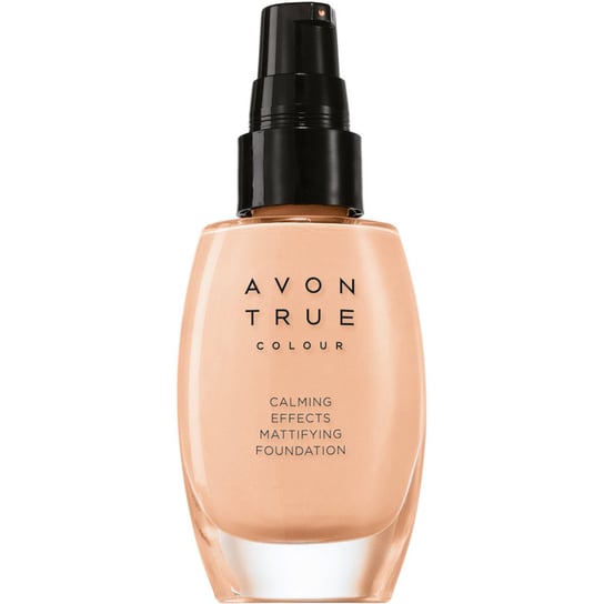 Avon True Colour, podkład do twarzy matująco-antystresowy, Cream, 30ml AVON