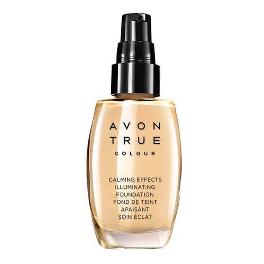 Avon, True, podkład rozświetlający Almond, 30 ml AVON